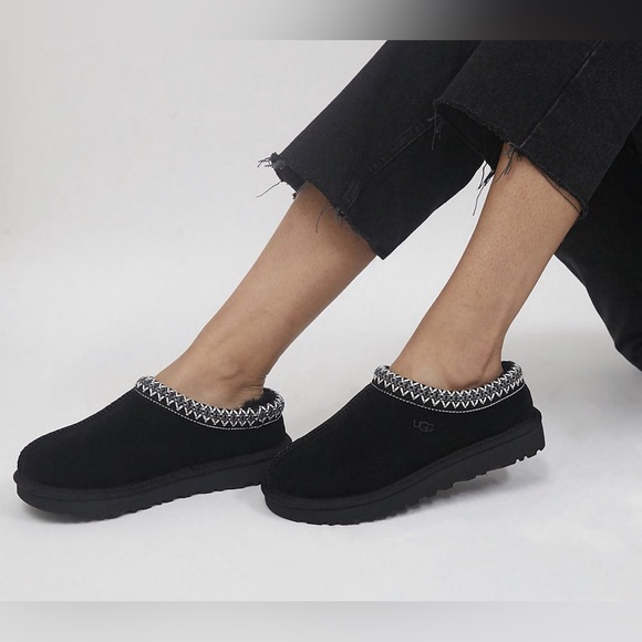 UGG Womens Tasman slippers 5955-BLK - Picture 1 of 8